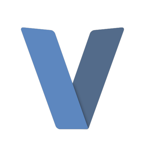 Логотип языка программирования V